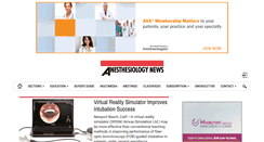 Desktop Screenshot of anesthesiologynews.com